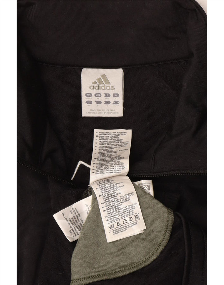 Ανδρική φόρμα γυμναστικής ADIDAS Top Jacket UK 40/42 Medium Black Colourblock