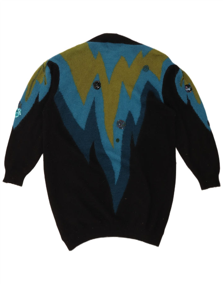 TOPLIKE Γυναικείο πουλόβερ Longline Ζακέτα EU 40 Medium Blue