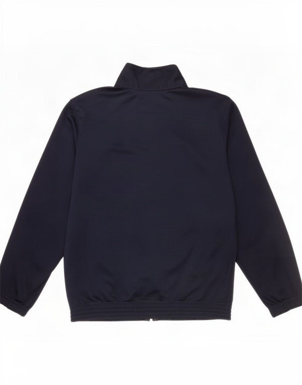 Champion Boys Graphic Tracksuit Top Jacket 9-10 Years Medium Navy Blue