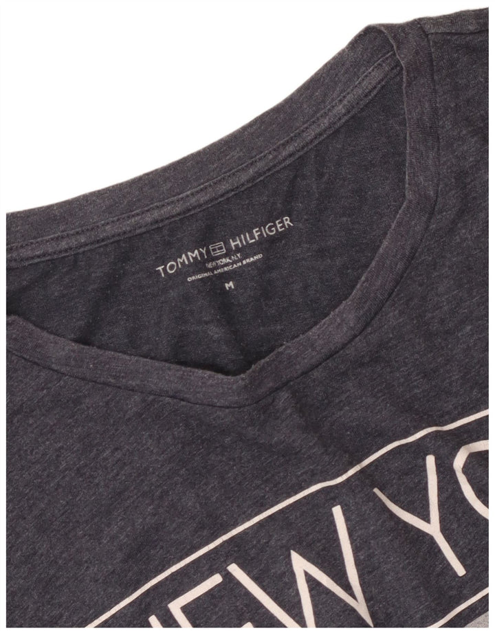 Ανδρικό γραφικό T-Shirt Tommy Hilfiger Top Medium Grey