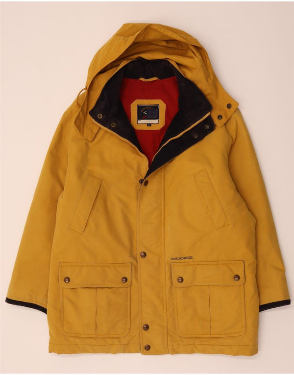 Paul & Shark Ανδρικό παλτό με κουκούλα Windbreaker UK 40 Large Yellow