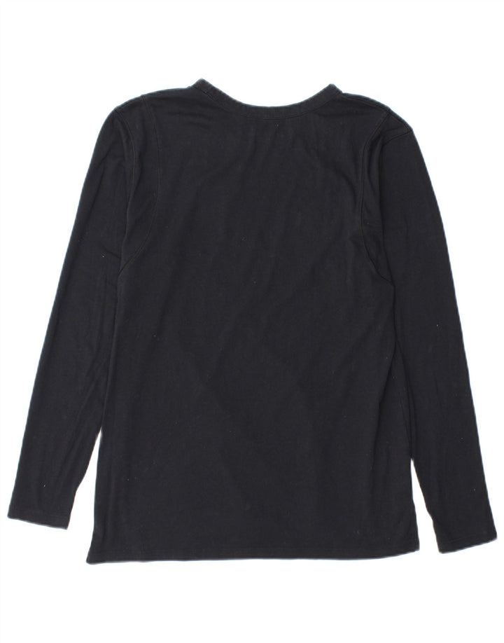 Under Armour Γυναικείο τοπ μακρυμάνικο UK 10 Small Navy Blue