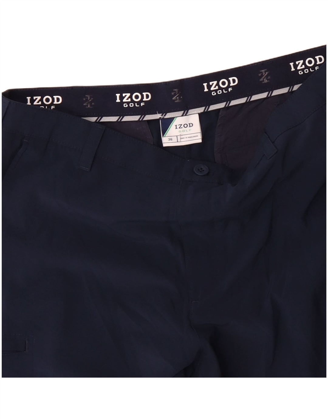 Ανδρικό σορτς IZOD Golf Cargo W36 Large Navy Blue Polyester