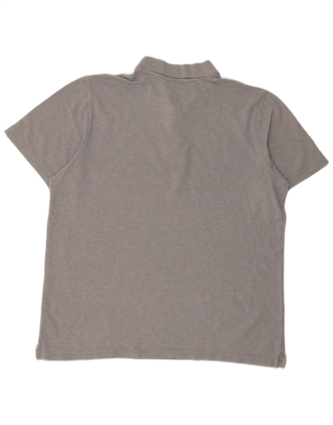 Ανδρικό πουκάμισο πόλο Reebok XL, βαμβακερό σε γκρι φλιτζάνι