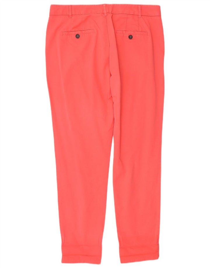 Zara Γυναικείο παντελόνι Chino με καρφίτσες Medium W28 L26 Pink