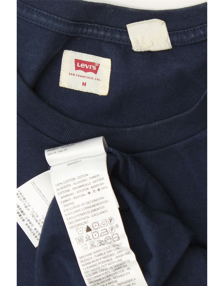 Ανδρικό T-Shirt Levi's Top από μεσαίο μπλε ναυτικό βαμβακερό