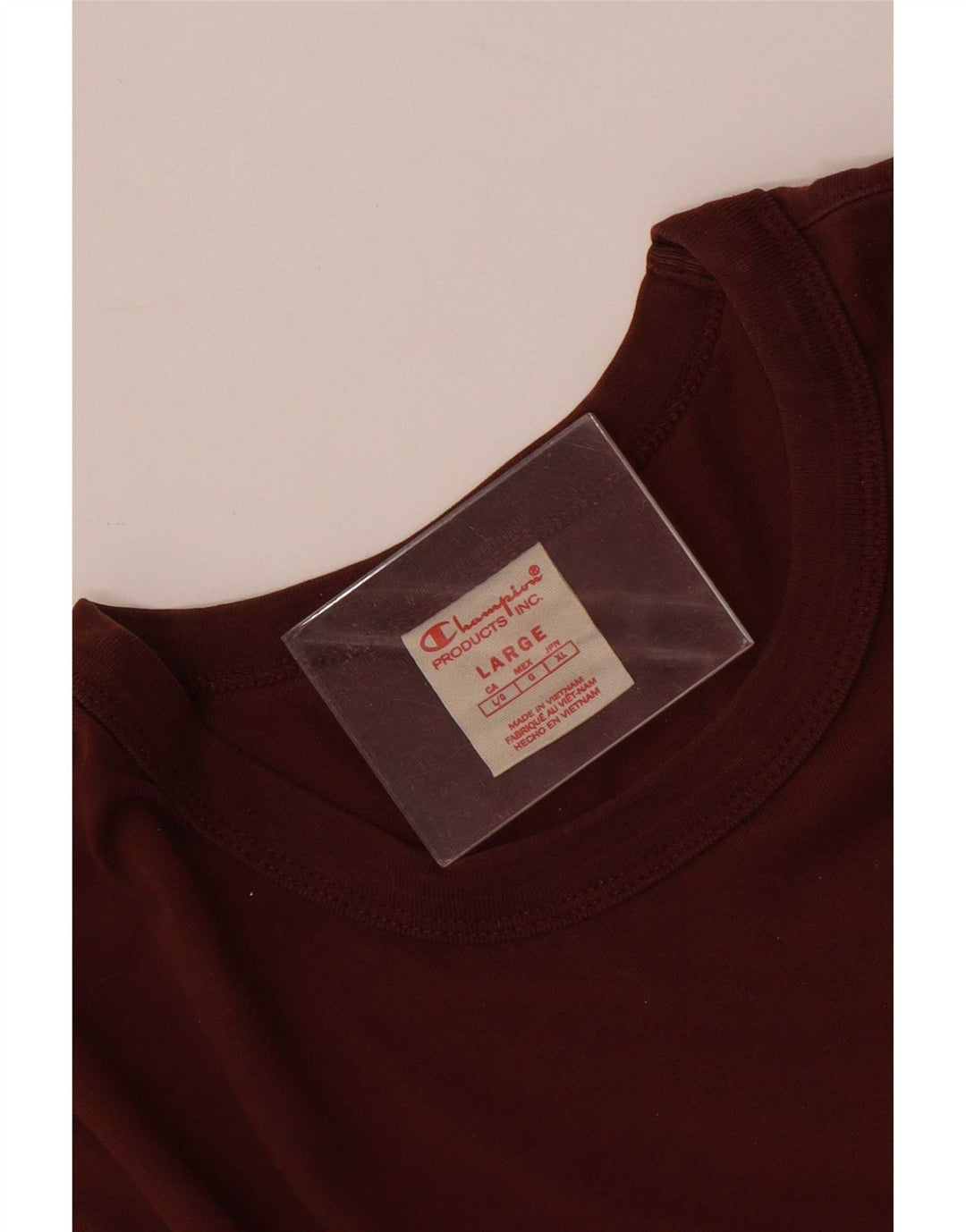 Champion Γυναικείο T-Shirt Top UK 16 Large Brown