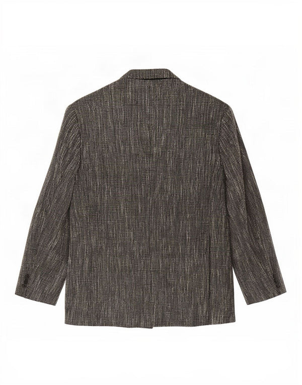 Angelo Litrico Ανδρικό σακάκι με διπλό στήθος UK 40 Large Grey Flecked