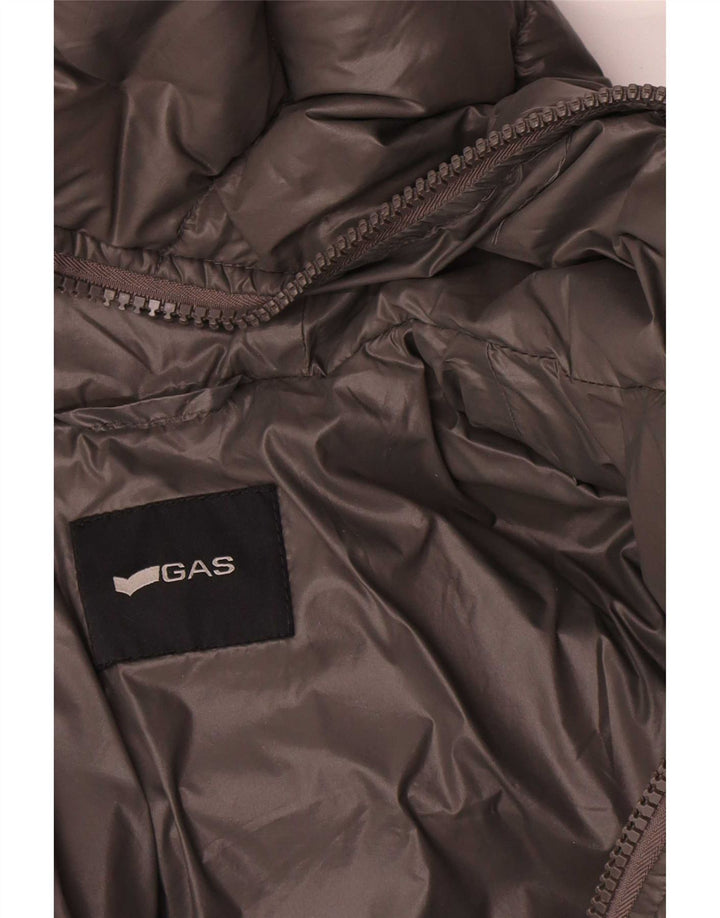 Γυναικείο μπουφάν με κουκούλα Gas UK 12 Medium Grey