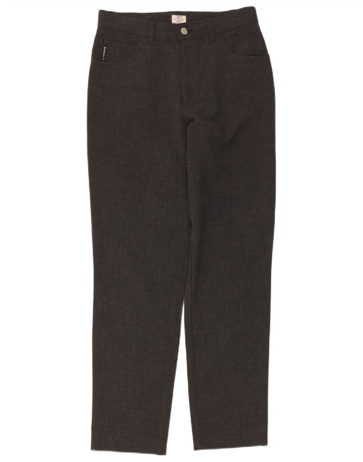 ARMANI Γυναικείο Tapered Casual Παντελόνι W28 L28 Γκρι Πολυεστέρας