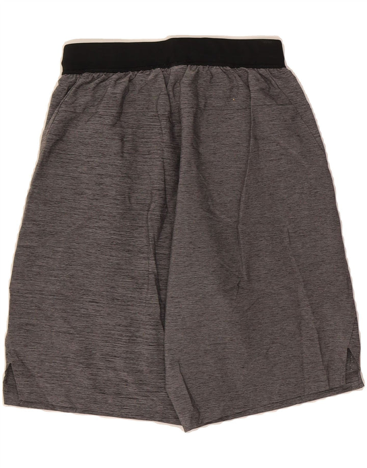 ADIDAS Boys Sport Shorts 6-7 Years Small Grey Flecked Polyester Vintage Adidas and Second-Hand Adidas from Messina Hembry 