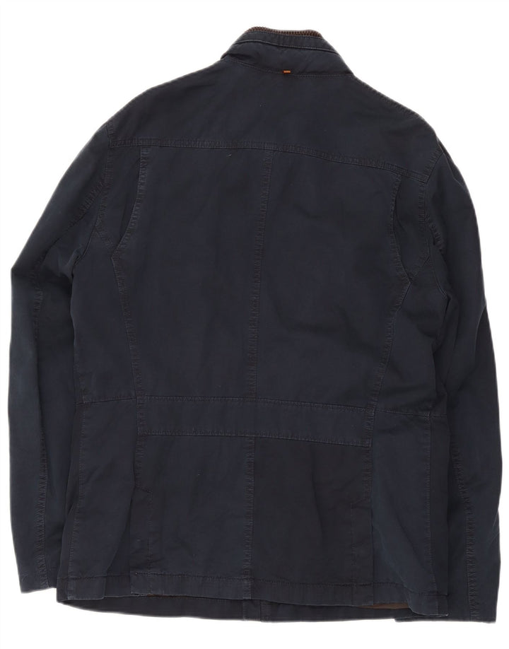 Ανδρικό Hugo Boss Hooded Utility Jacket UK 38 Medium Navy Blue