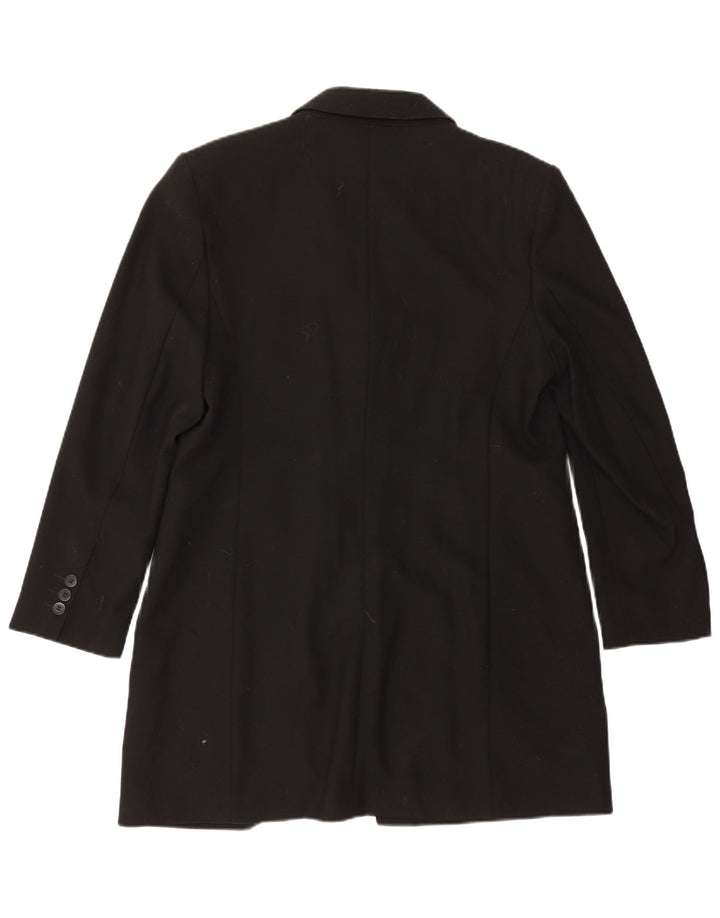 Marks & Spencer Γυναικείο Πανωφόρι UK 16 Large Black New Wool