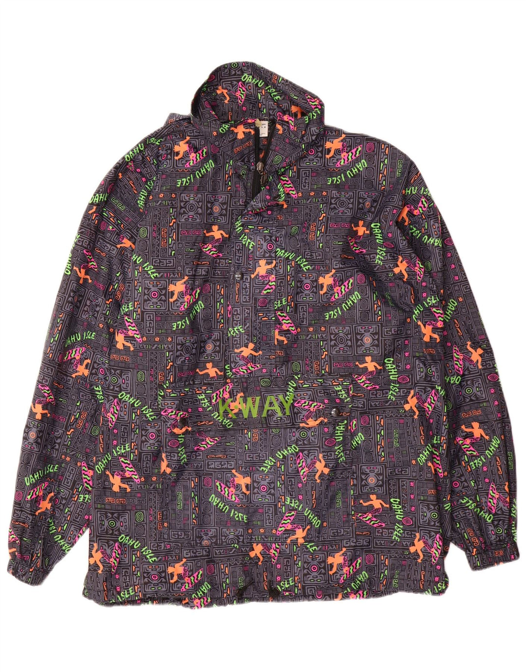 K-WAY Ανδρικό γραφικό μπουφάν Anorak 38 μεσαίο πολύχρωμο