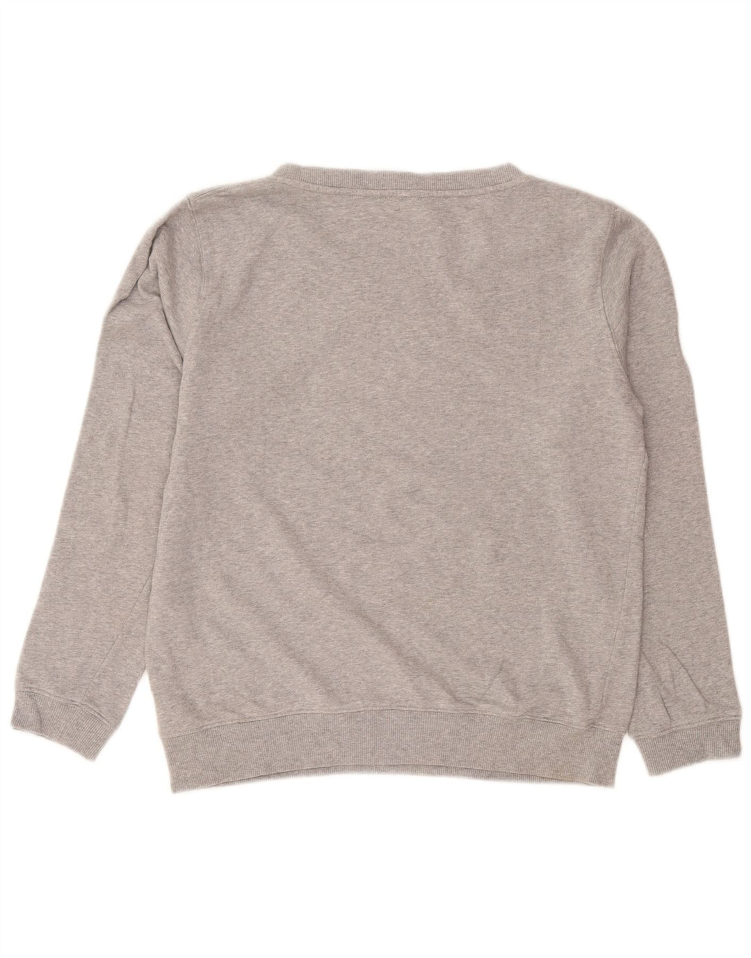 Diesel ανδρικό γραφικό φούτερ Jumper Μικρό γκρι βαμβακερό