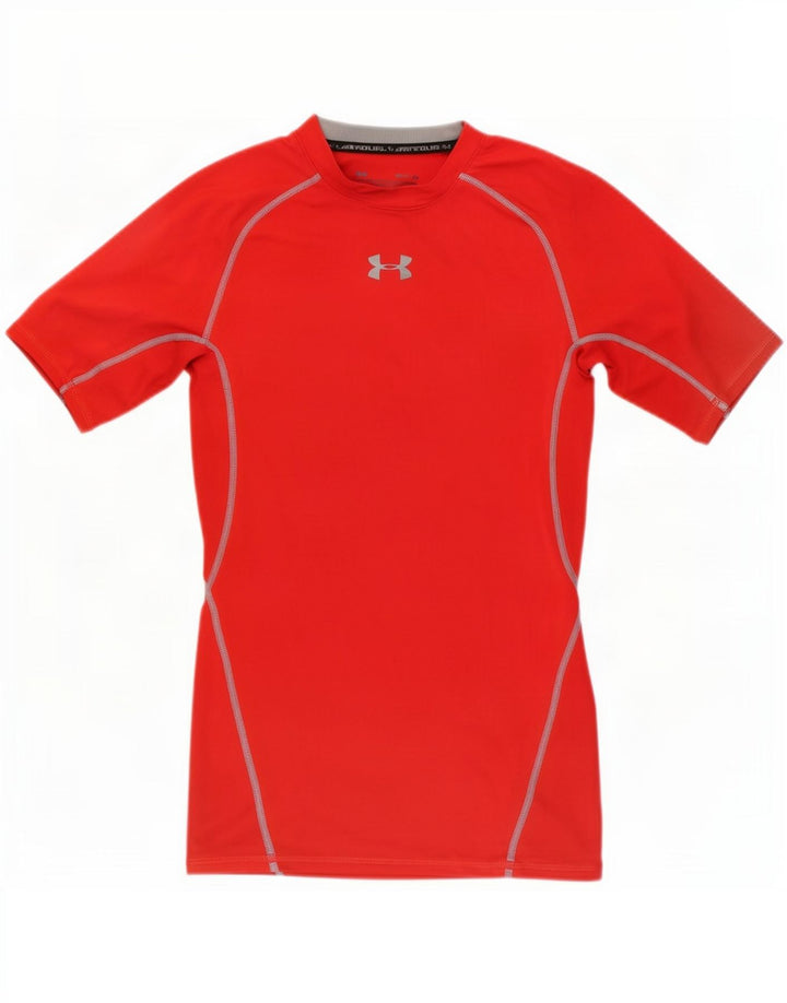 Under Armour Ανδρικό Μπλουζάκι Συμπίεσης Τοπ Μικρό Κόκκινο
