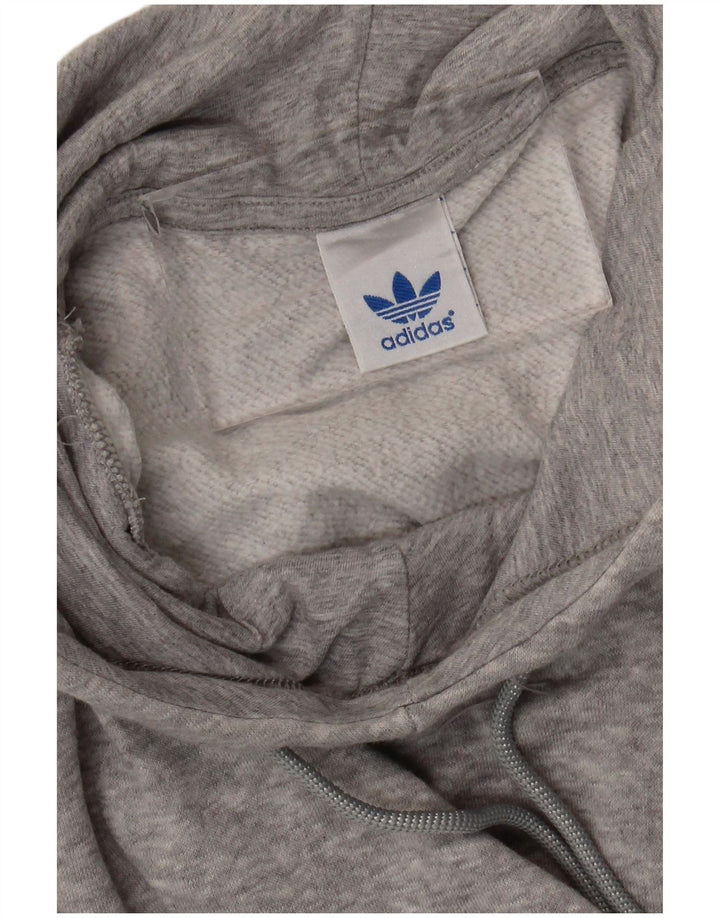 Adidas Γυναικείο Hoodie Jumper UK 14 Medium Grey