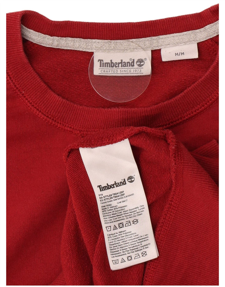 Ανδρικό φούτερ Timberland Jumper Μεσαίο κόκκινο βαμβακερό