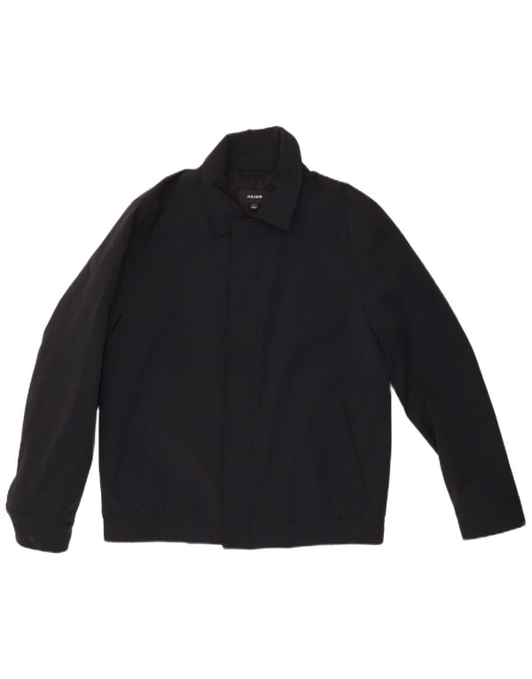 Ανδρικό μπουφάν Reiss Bomber UK 40 Large Black Polyester