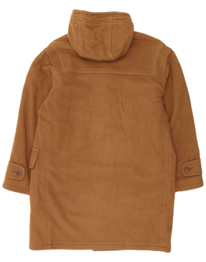 L.L.Bean Ανδρικό παλτό Duffle με κουκούλα UK 38 μαλλί μεσαίο μπεζ