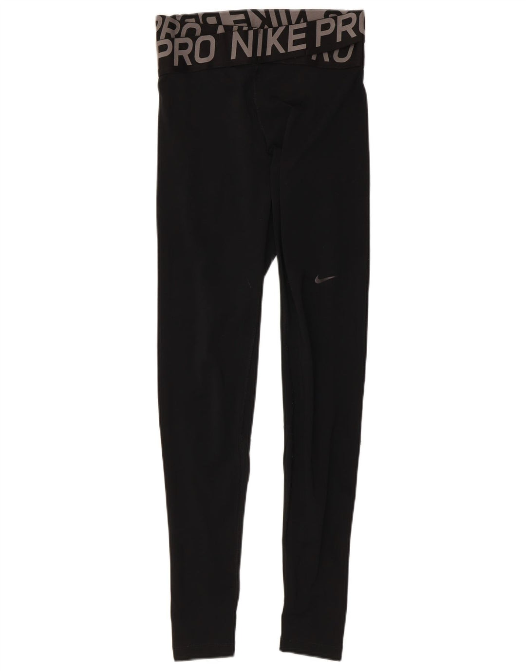 Γυναικεία γραφικά κολάν Nike Dri Fit UK 8 Small Black Colourblock Polyester