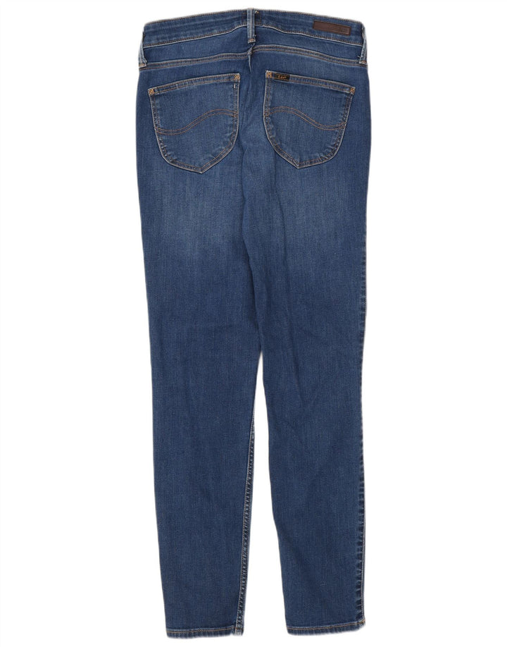 Lee Γυναικείο Skinny Jeans W28 L28 Μπλε βαμβακερό