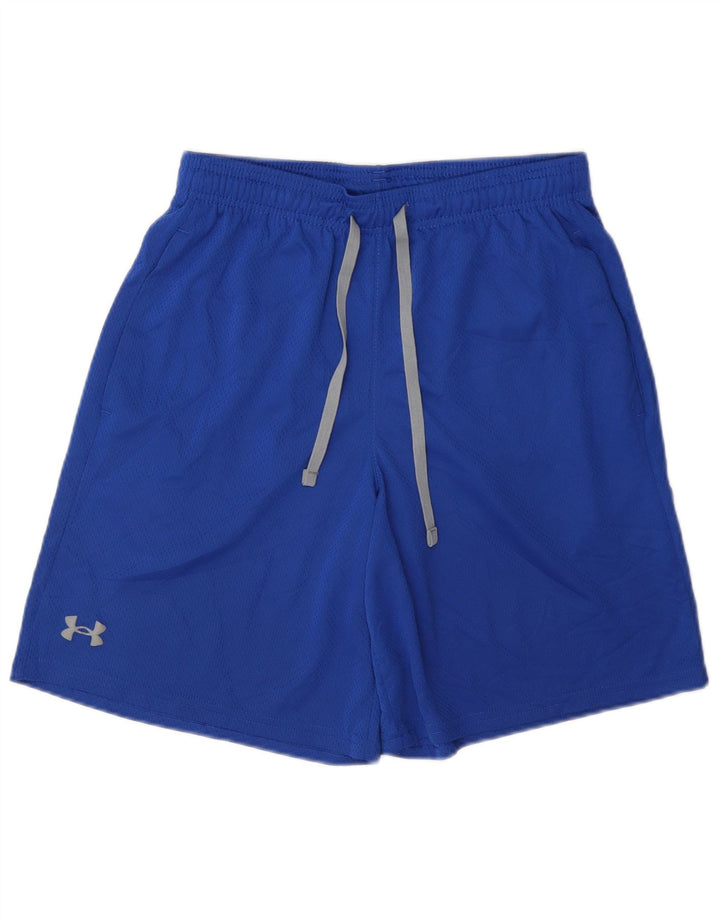 Ανδρικό αθλητικό σορτς Under Armour από μεσαίο μπλε πολυεστέρα