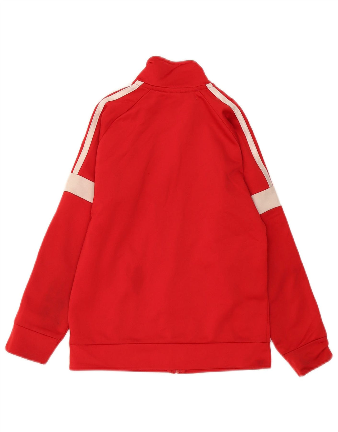 Τοπ μπουφάν Adidas Boys Tracksuit 6-7 Years Red Colourblock