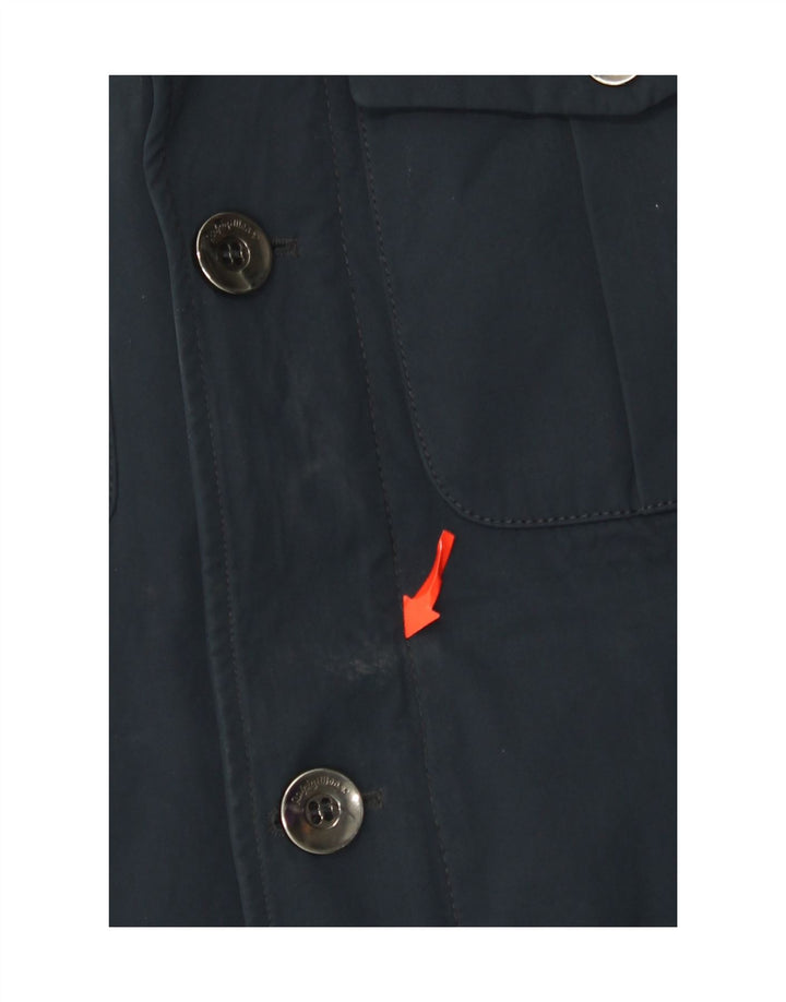 Refrigiwear Mens Utility Jacket IT 50 Large Navy Blue Polyamide