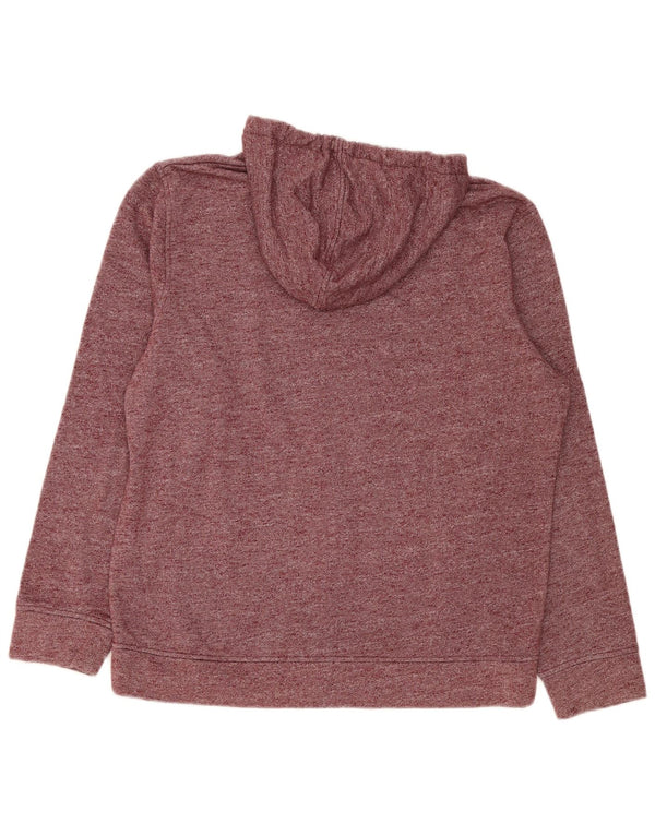 Jack & Jones Ανδρικό γραφικό φούτερ με κουκούλα XL Πολυεστέρας με λυγισμένο μπορντό