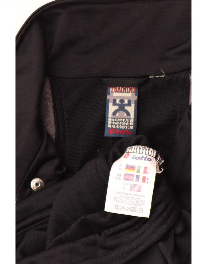 Ανδρική φόρμα Lotto Top Jacket UK 40/42 Large Grey Colourblock Polyester