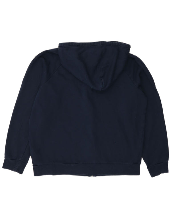 Ανδρικό πουλόβερ Under Armour Cold Gear Zip Hoodie Μεγάλο Βαμβακερό Navy Blue