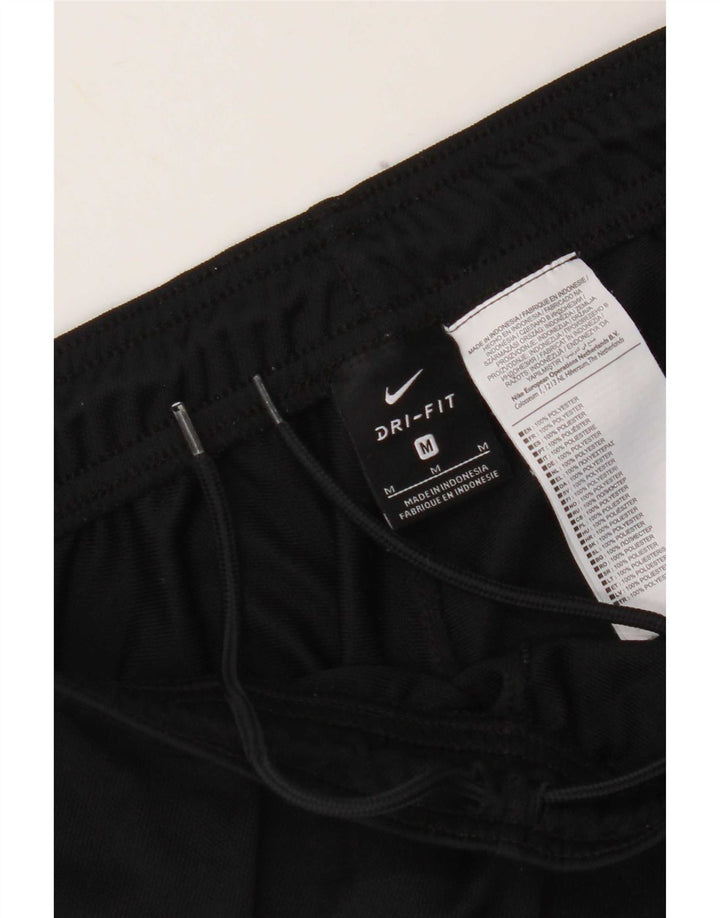 Ανδρικές φόρμες Nike Dri Fit Παντελόνια μεσαίου μαύρου πολυεστέρα