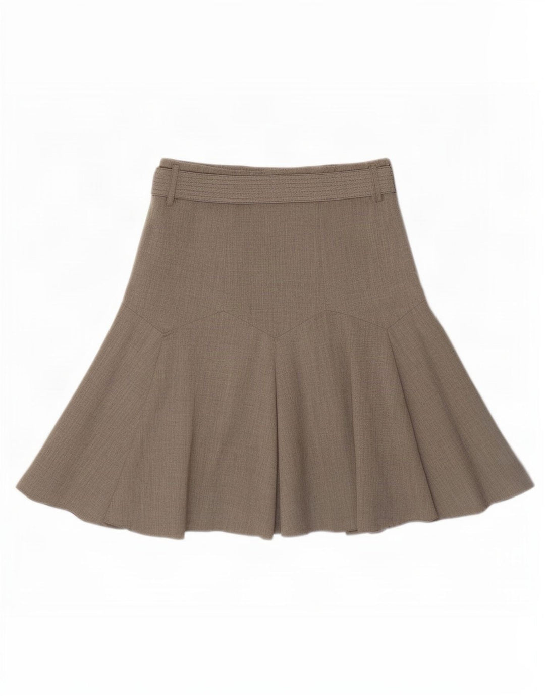 Marks & Spencer Γυναικεία φούστα UK 12 Medium W30 Beige Polyester