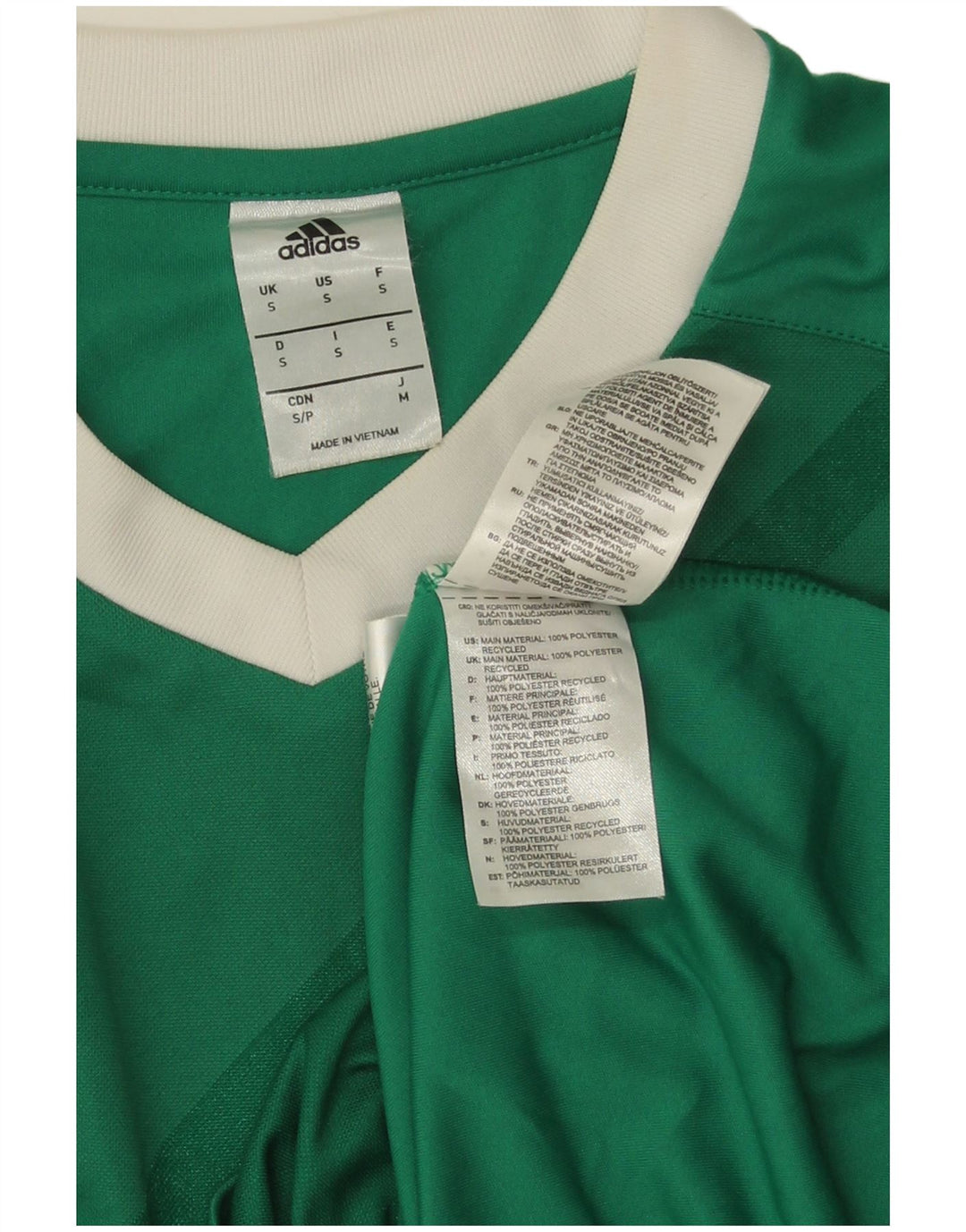 Adidas Mens Climalite Graphic Top Μακρυμάνικο Μικρό Πράσινο Ριγέ Πολυεστέρας