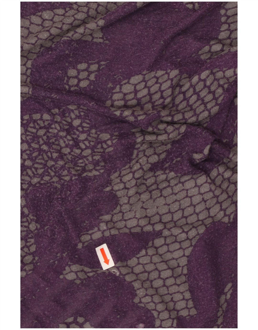 Γυναικεία μπλούζα CALVIN KLEIN Τοπ UK 12 Medium Purple Floral Rayon