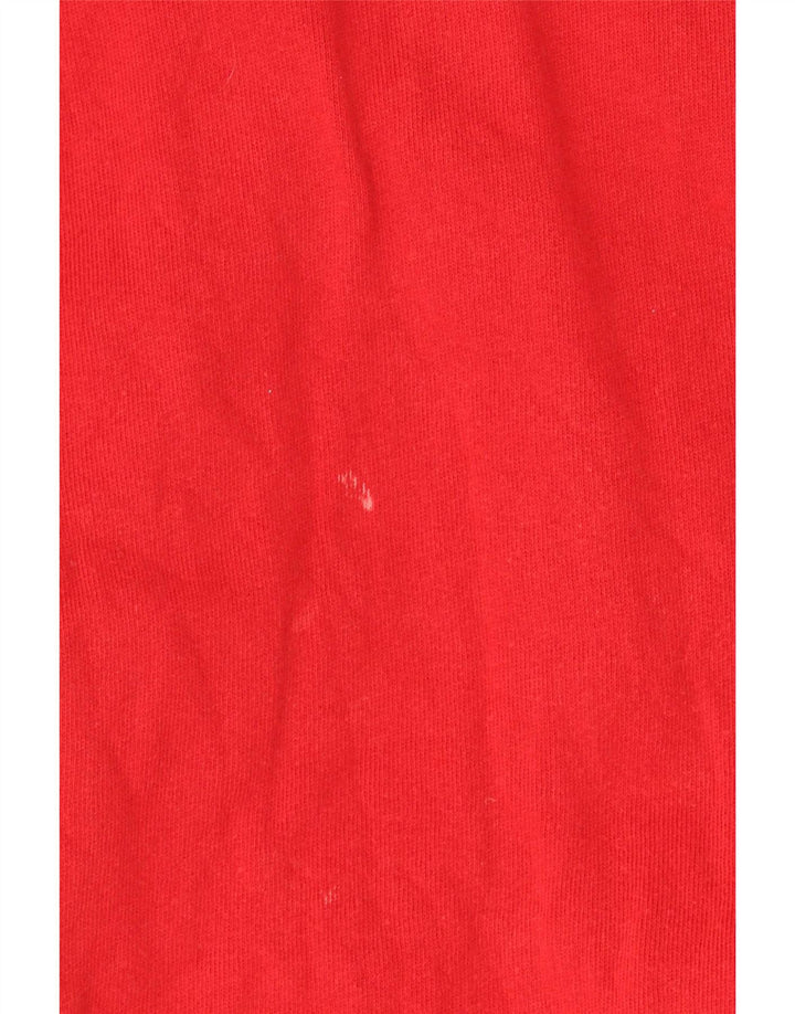 Πουλόβερ Gap Boys Graphic Zip Hoodie 11-12 ετών Μεσαίο κόκκινο
