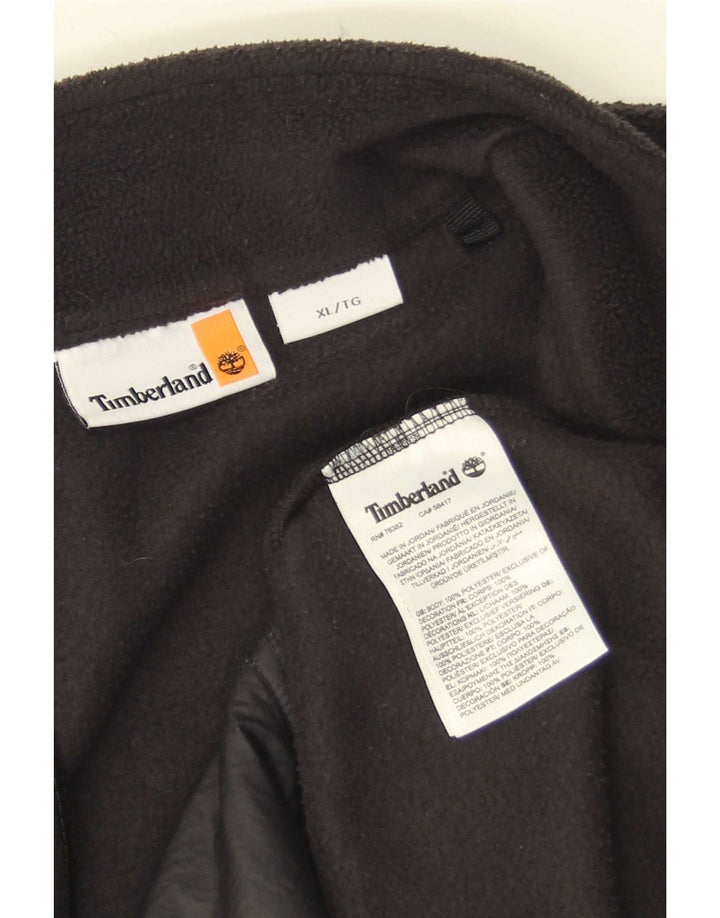 Ανδρικό μπουφάν Timberland Fleece XL Μαύρο Πολυεστέρας