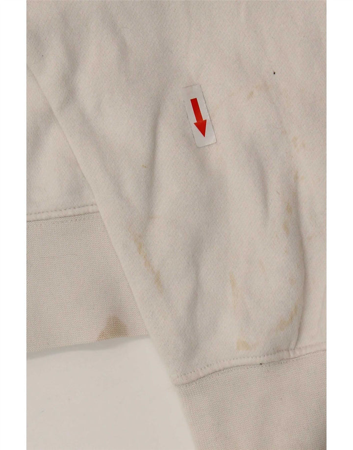 Ανδρικό φούτερ Nike Jumper από μικρό λευκό βαμβακερό