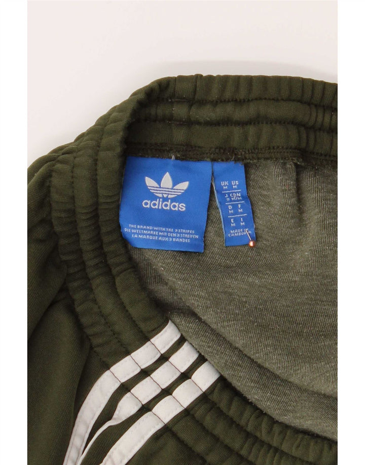Ανδρική φόρμα Adidas Παντελόνι Joggers Μεσαίου Πράσινου Πολυεστέρα