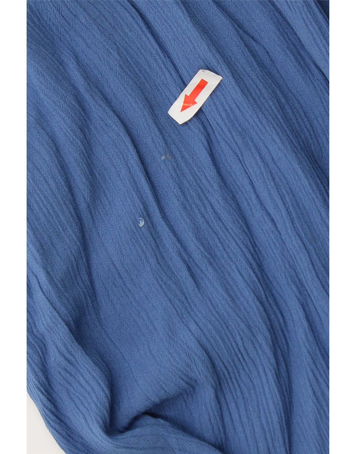 Γυναικείο σορτς Marks & Spencer UK12 Medium W30 Μπλε βισκόζη