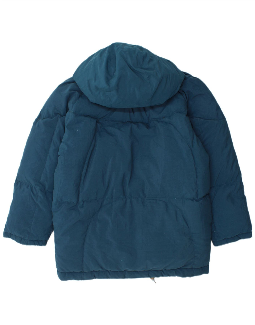 BRUGI Γυναικείο παλτό με κουκούλα μεγάλου μεγέθους IT 44 μεσαίο μπλε πολυεστέρας