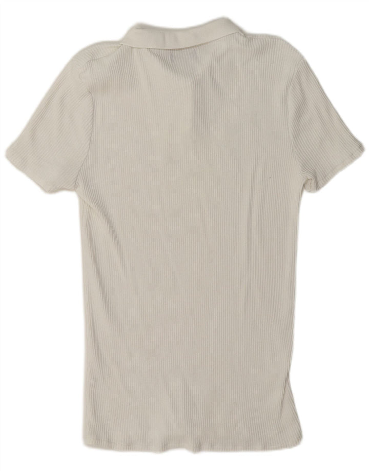 Zara Ανδρικό πουκάμισο Polo XL Λευκό