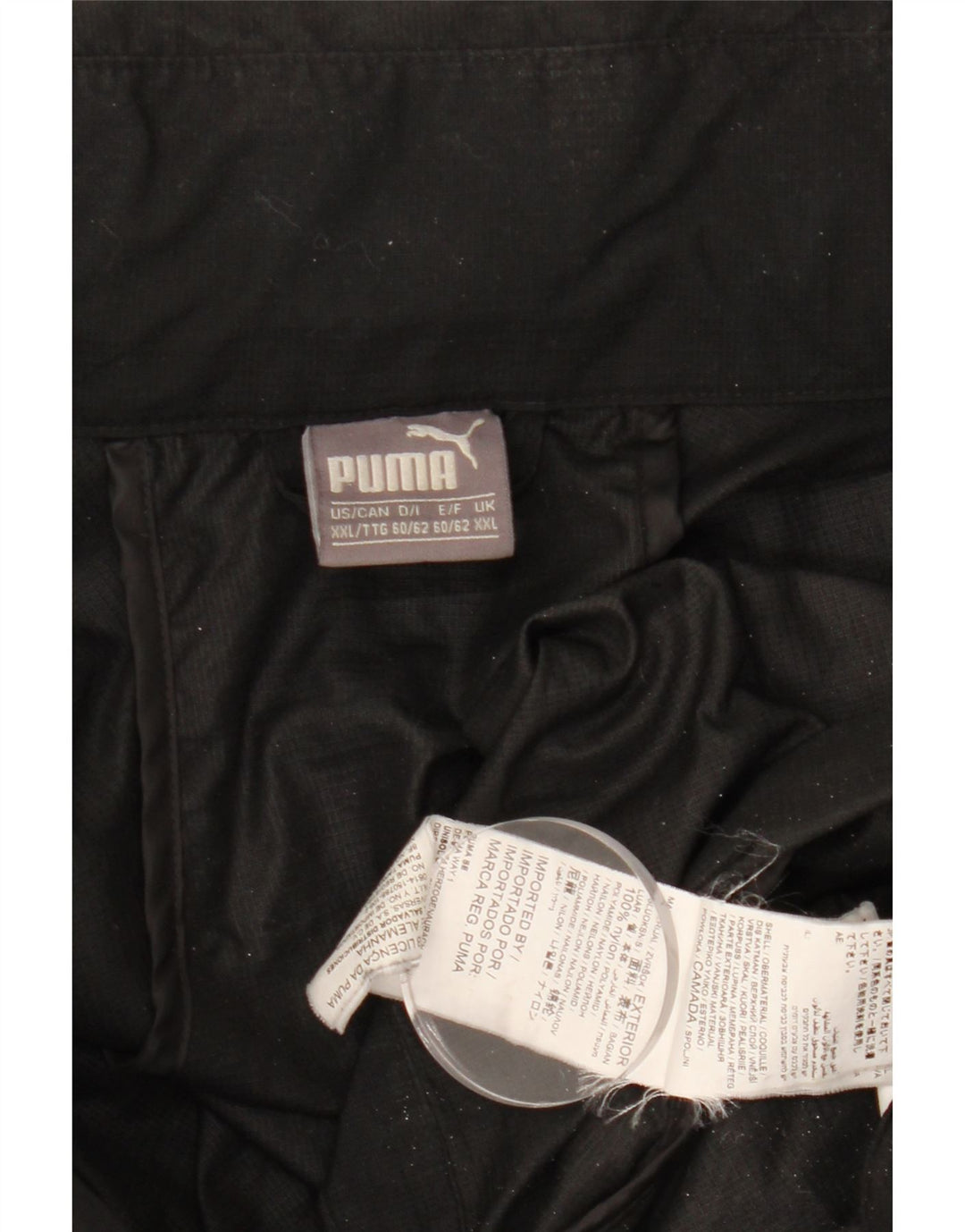 Ανδρική φόρμα PUMA Top Jacket 2XL Μαύρο Nylon