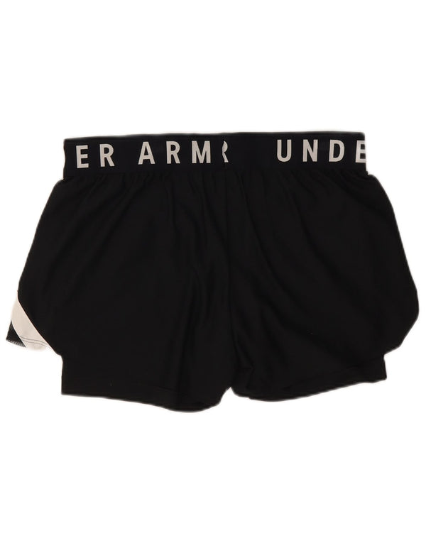 Γυναικείο γραφικό αθλητικό σορτς Under Armour UK 14 Large Black Colourblock
