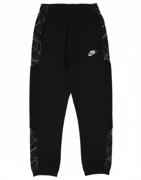 Nike Boys αθλητική φόρμα παντελόνι Joggers 12-13 ετών μεγάλο μαύρο γεωμετρικό