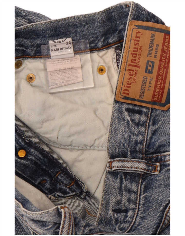 Ανδρικό τζιν DIESEL ίσιο W34 L31 Μπλε βαμβακερό