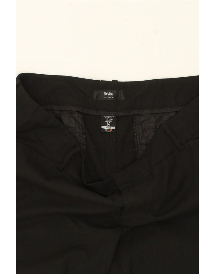MOSSIMO Womens Bootcut Casual Trousers US 14 XL W38 L30  Black Polyester Vintage Mossimo and Second-Hand Mossimo from Messina Hembry 