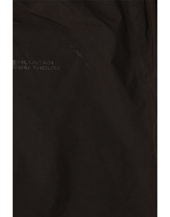 Mountain Warehouse Γυναικείο Αδιάβροχο με Κουκούλα UK 28 6XL Μαύρος Πολυεστέρας