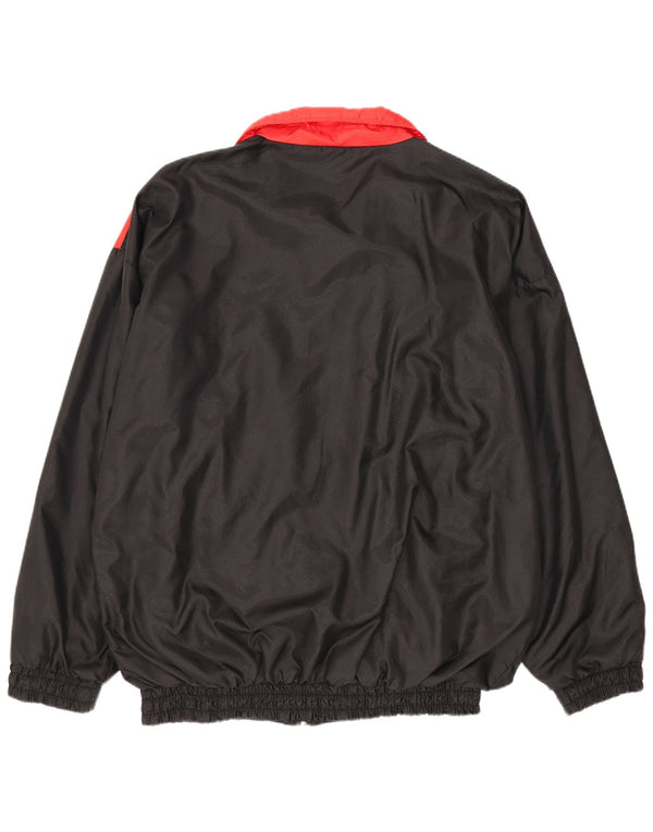 Ανδρική φόρμα Vintage Loose Fit Top Jacket Μεσαίο Μαύρο Colourblock Sports
